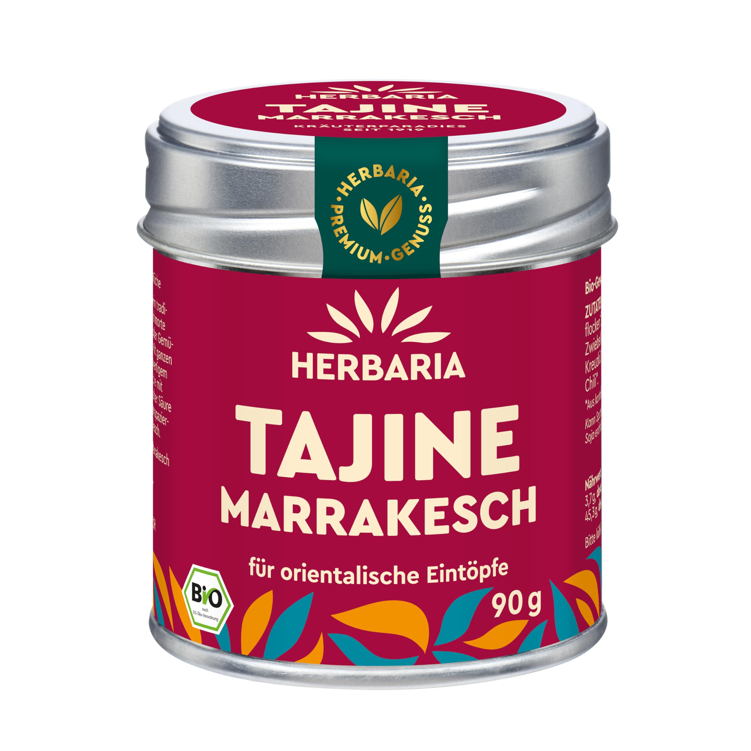 herbaria-orient-tajine-marrakesch-bio-gew-rz-90-g image 1