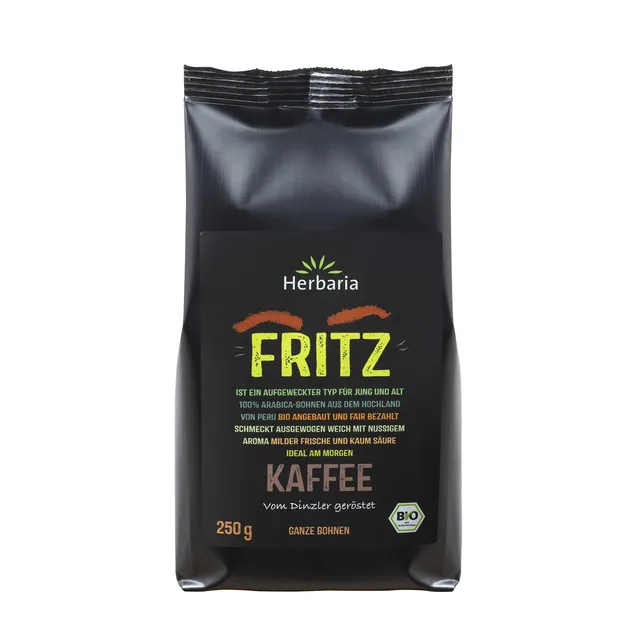 herbaria-fritz-kaffee-ganze-bohnen-250g-bio-s-urearm image 1