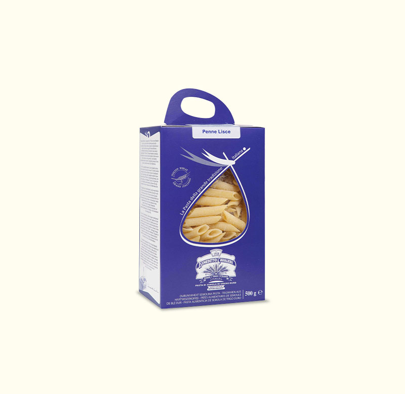 benedetto-cavalieri-penne-lisce-kurze-pasta-500-g-hartweizen image 2