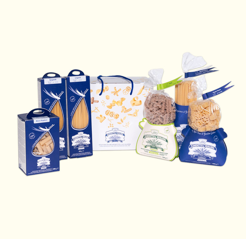 benedetto-cavalieri-assortimento-pasta-set-3-kg-geschenkbox image 1