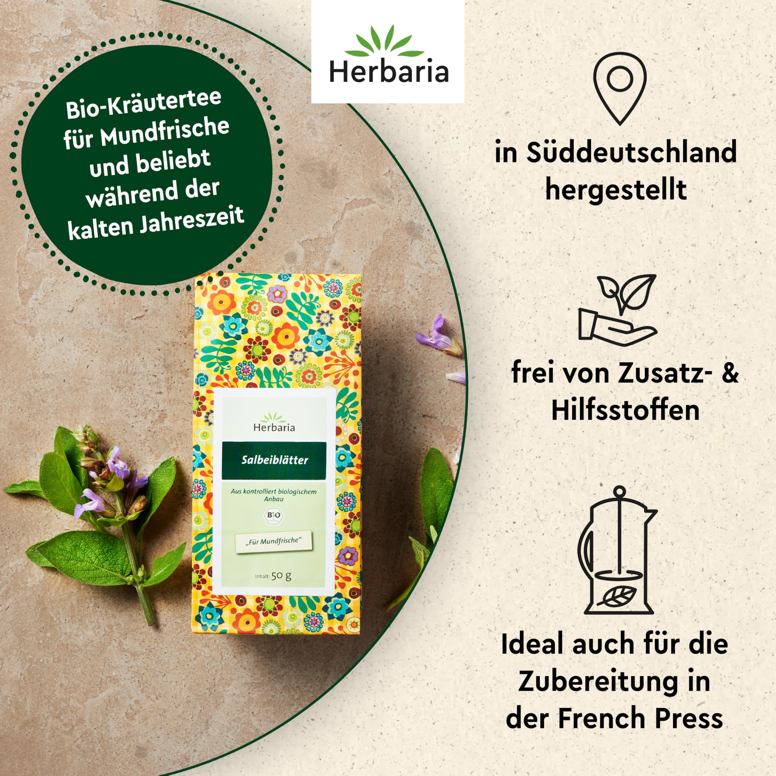 herbaria-tee-salbeibl-tter-kr-utertee-50-g-bio-lose image 4