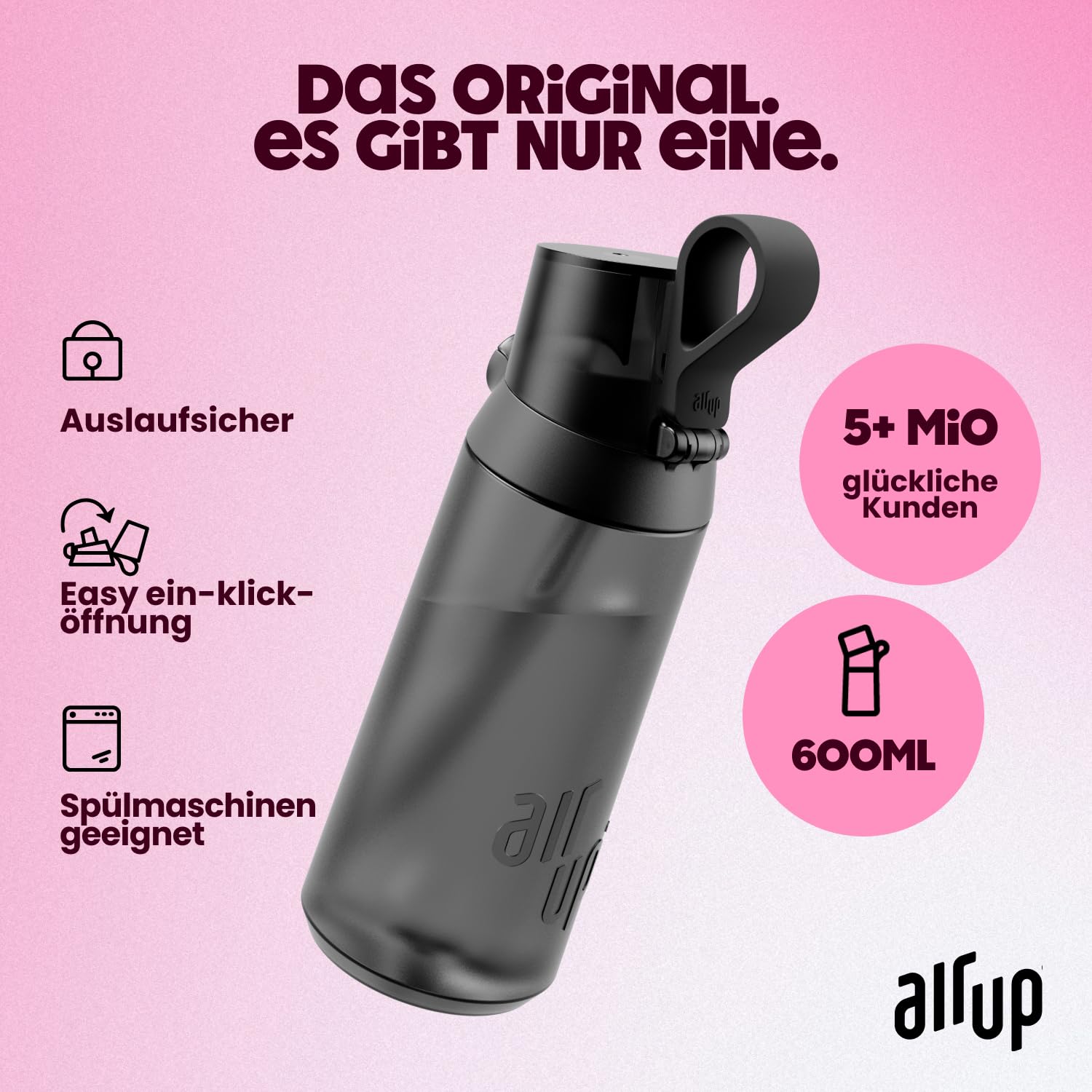 air-up-click-trinkflasche-600ml-fantastic-flips-schwarz image 2