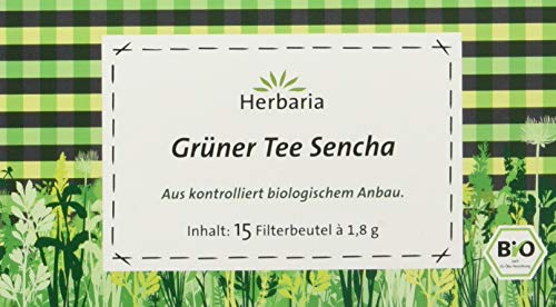 herbaria-tee-sencha-gr-ner-bio-tee-27-g-beutel image 4
