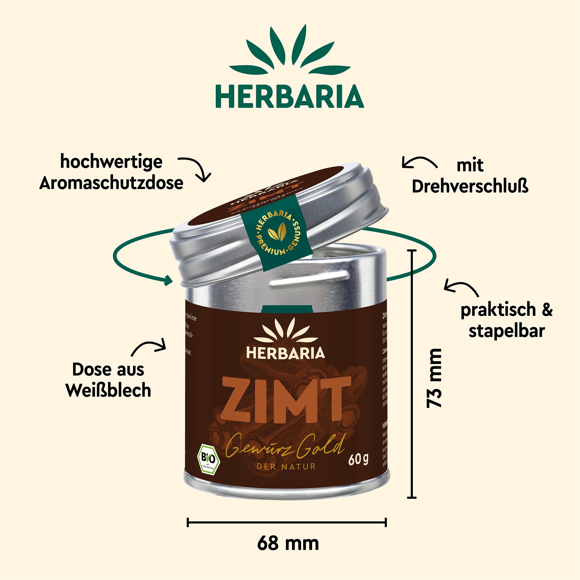 herbaria-einzelgew-rze-zimt-cassia-gemahlen-60g-bio image 6