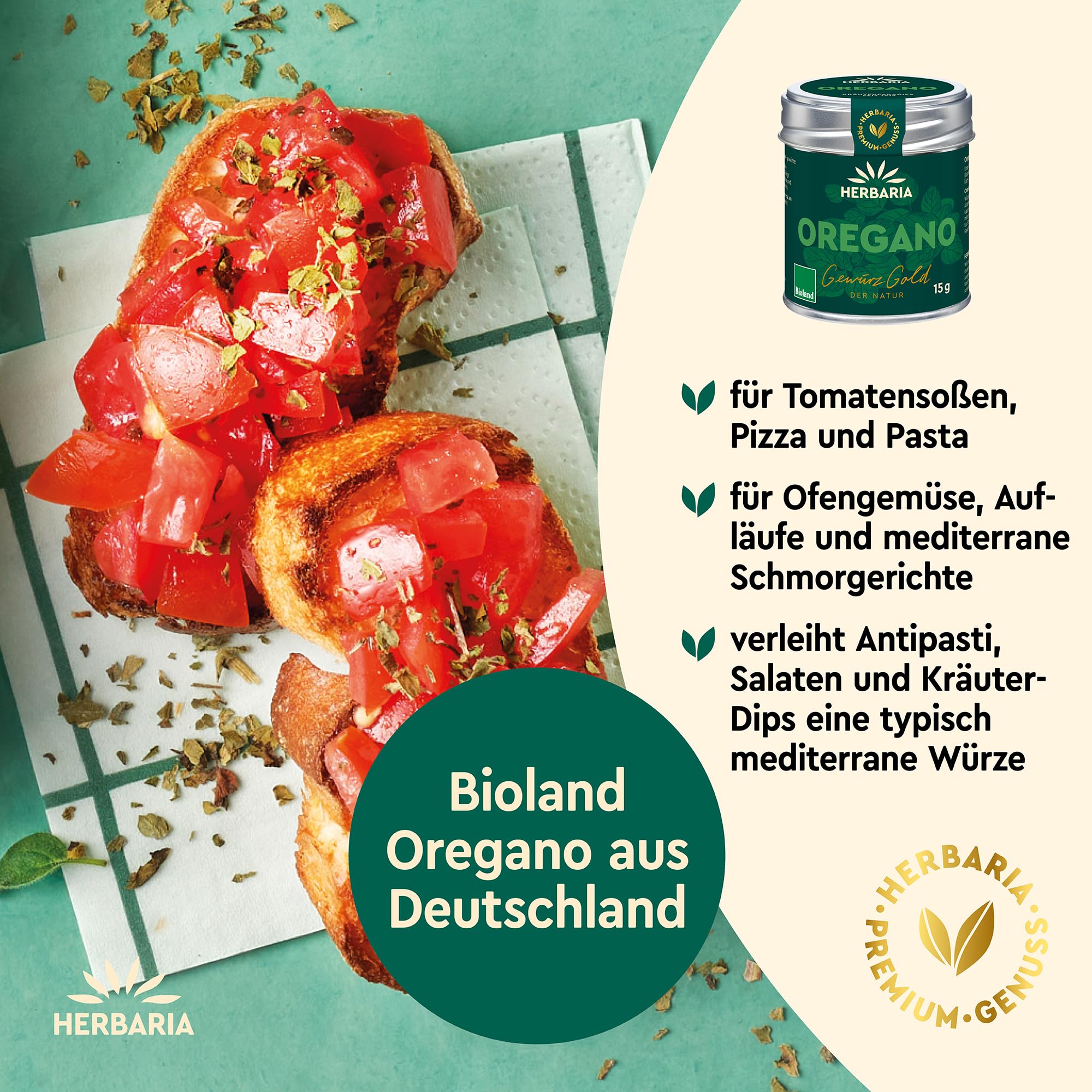 herbaria-einzelgew-rze-oregano-dose-gerebelt-15-g-bio image 2