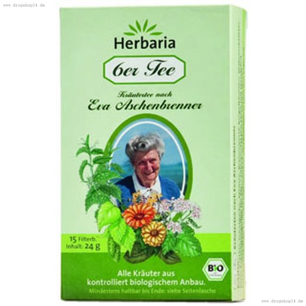 herbaria-6er-tee-kr-utertee-15-beutel-bio-entschlackung image 1