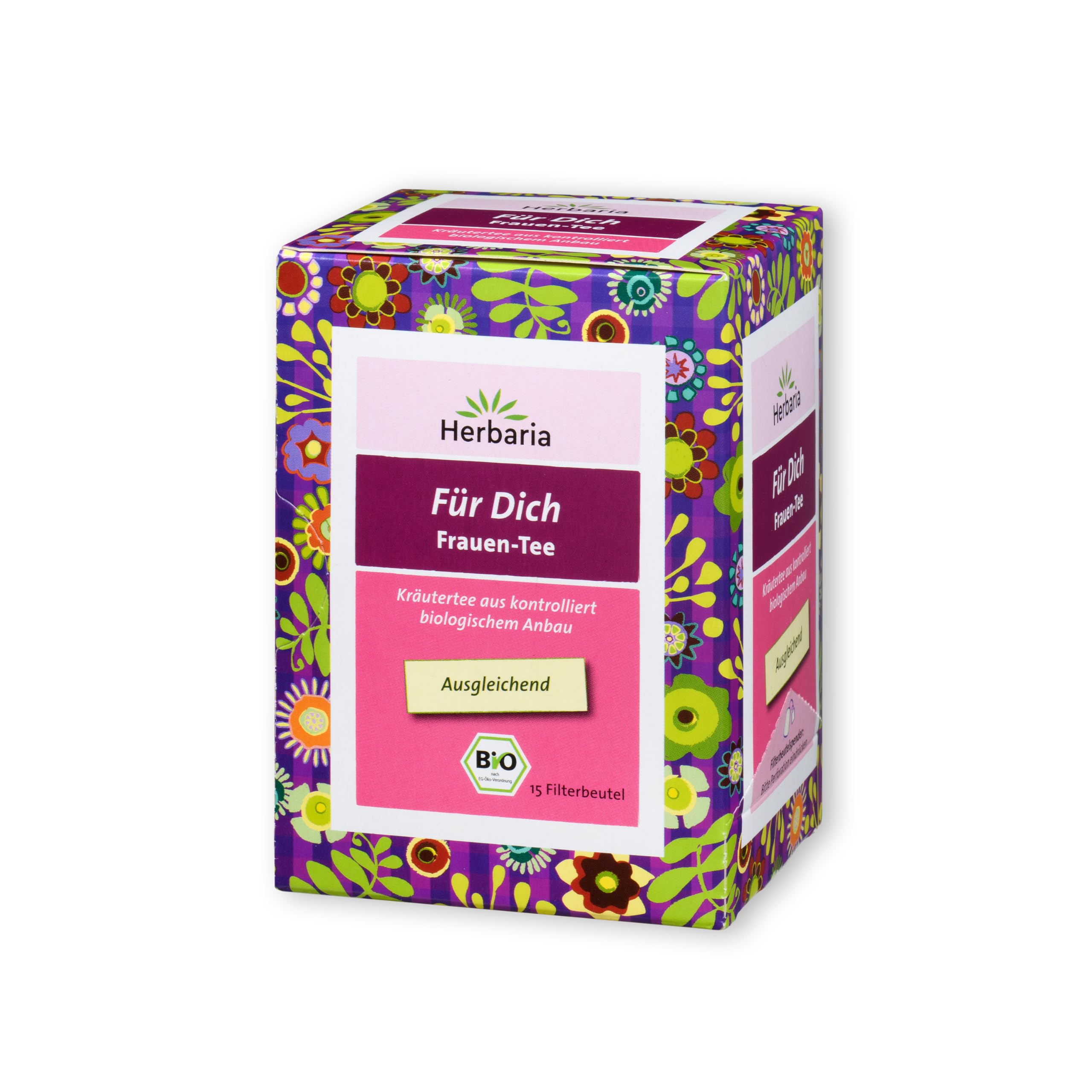 herbaria-f-r-dich-frauentee-bio-kr-utertee-15-filterbeutel image 1