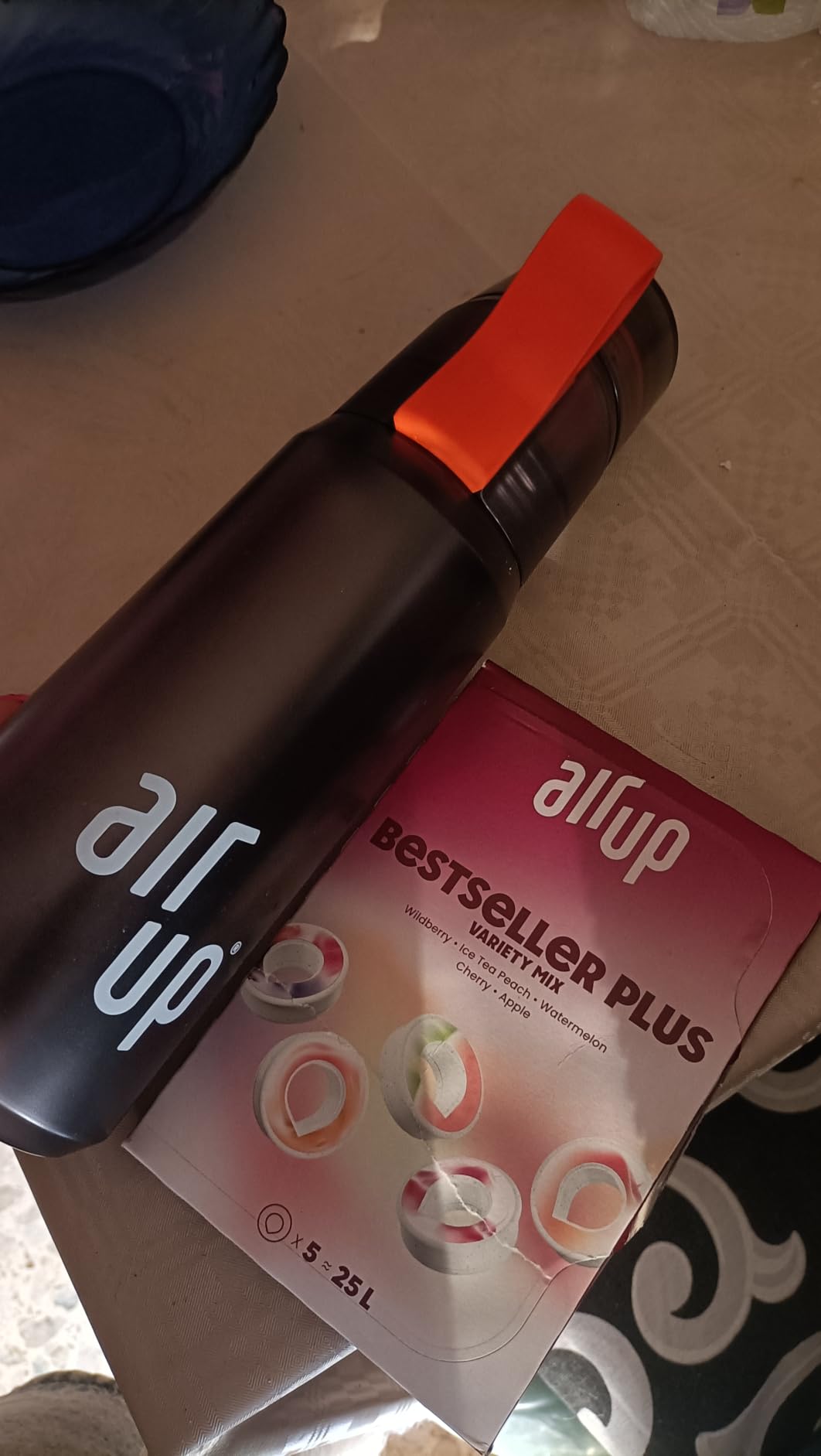 Coole graue Flasche