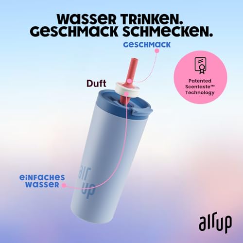 air-up-tumbler-dusty-blue-700ml-starter-set-edelstahl-mit-pods image 8