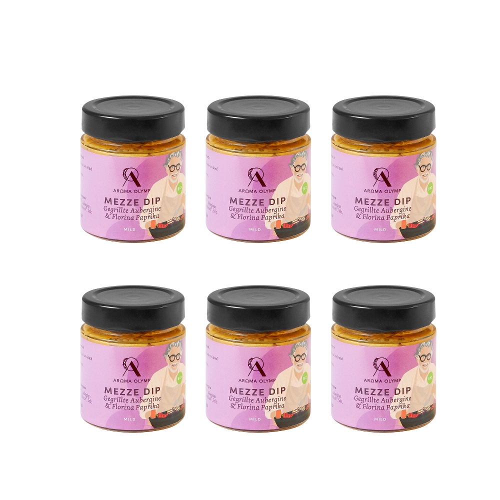 aroma-olymp-bio-mezze-dip-aubergine-paprika-aufstrich-150-g-vegan image 5