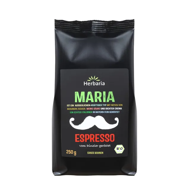 herbaria-maria-bio-espresso-ganze-bohne-6-x-250-g image 1