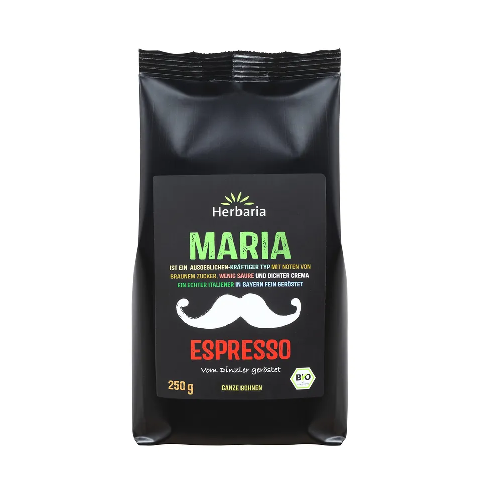 herbaria-maria-bio-espresso-ganze-bohne-6-x-250-g image 1