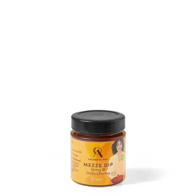 aroma-olymp-honey-garlic-chutney-bio-dip-180g-glas image 1