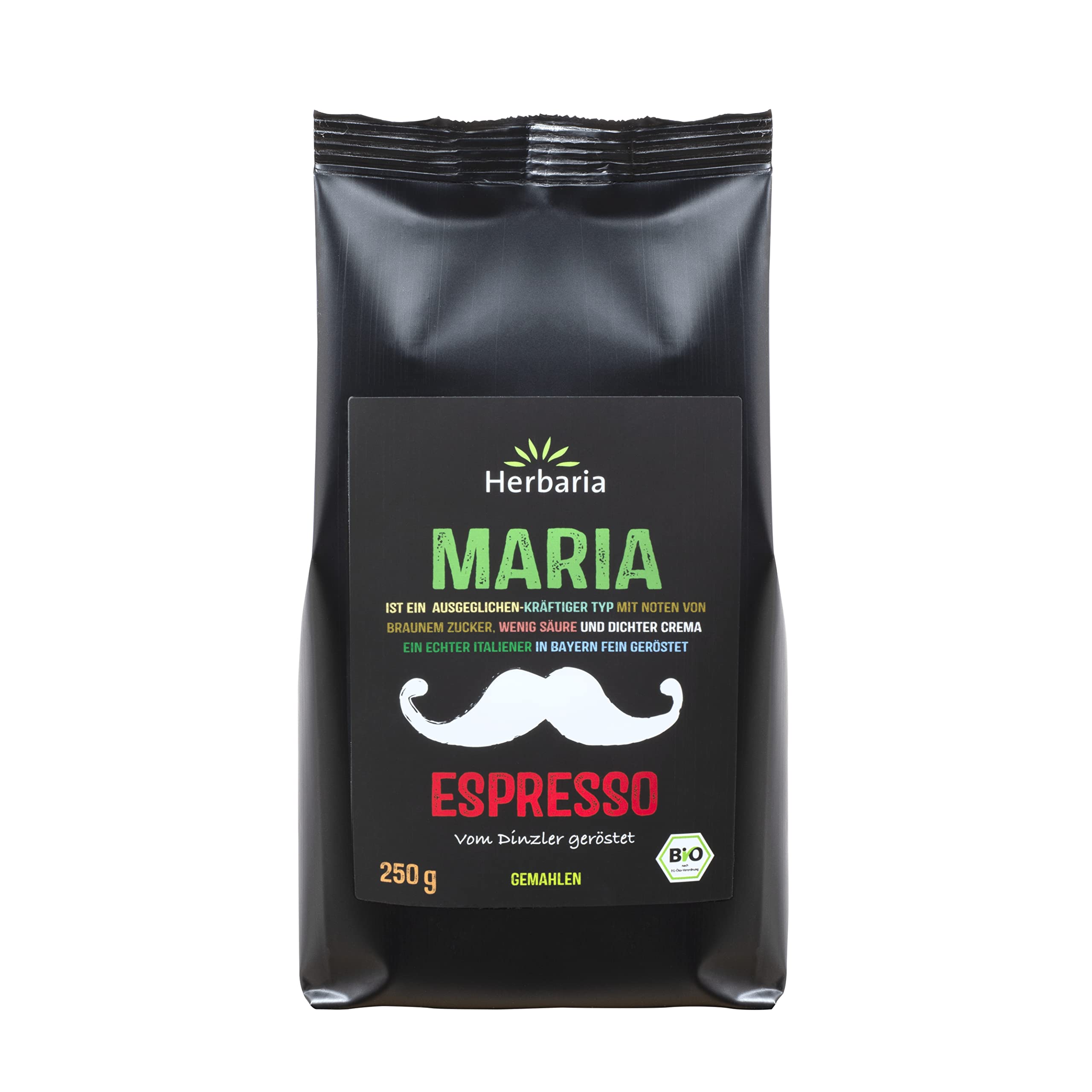 herbaria-maria-bio-espresso-gemahlen-6-x-250-g-klassisch image 1