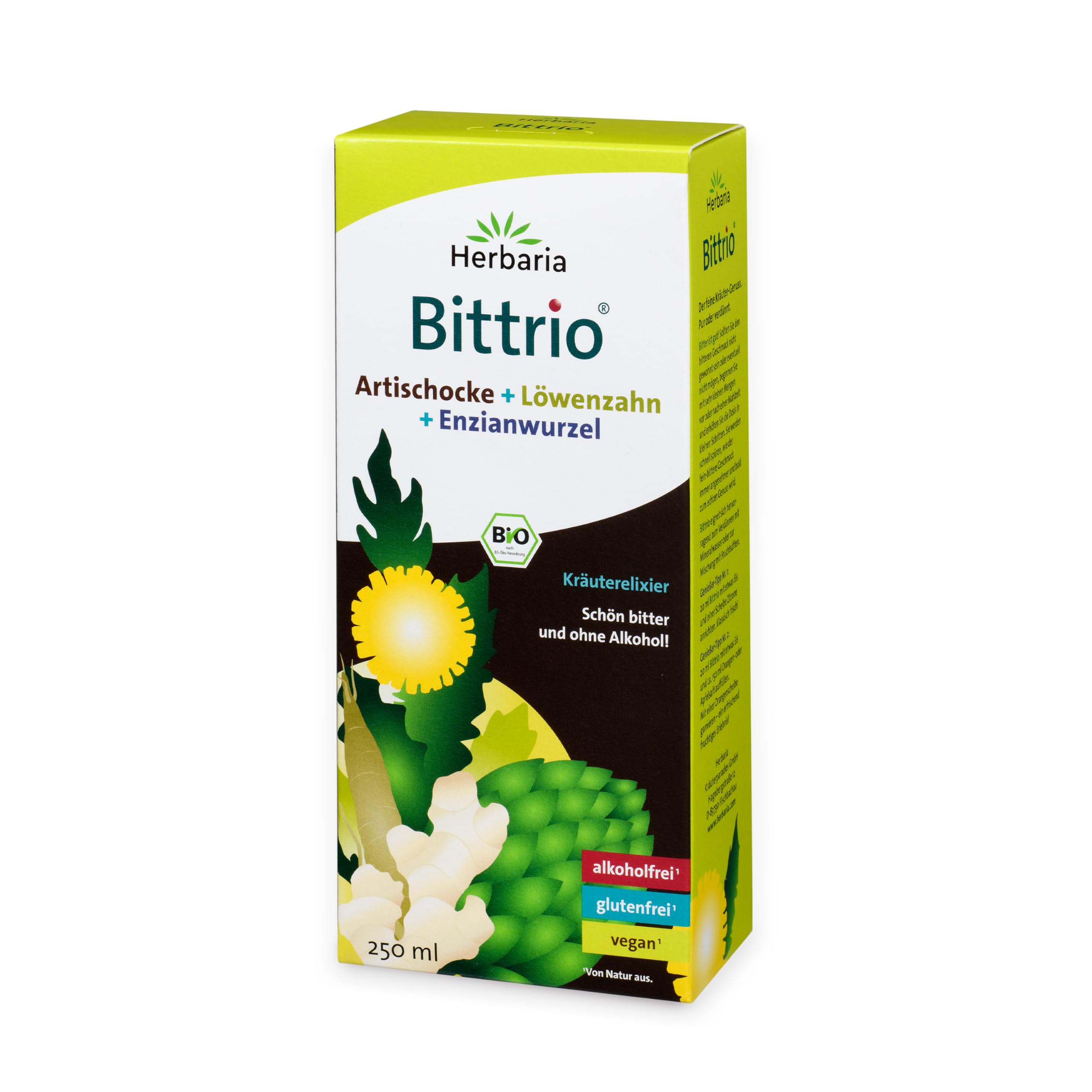 herbaria-bittrio-bio-kr-uterbitter-elixier-250-ml-alkoholfrei image 2