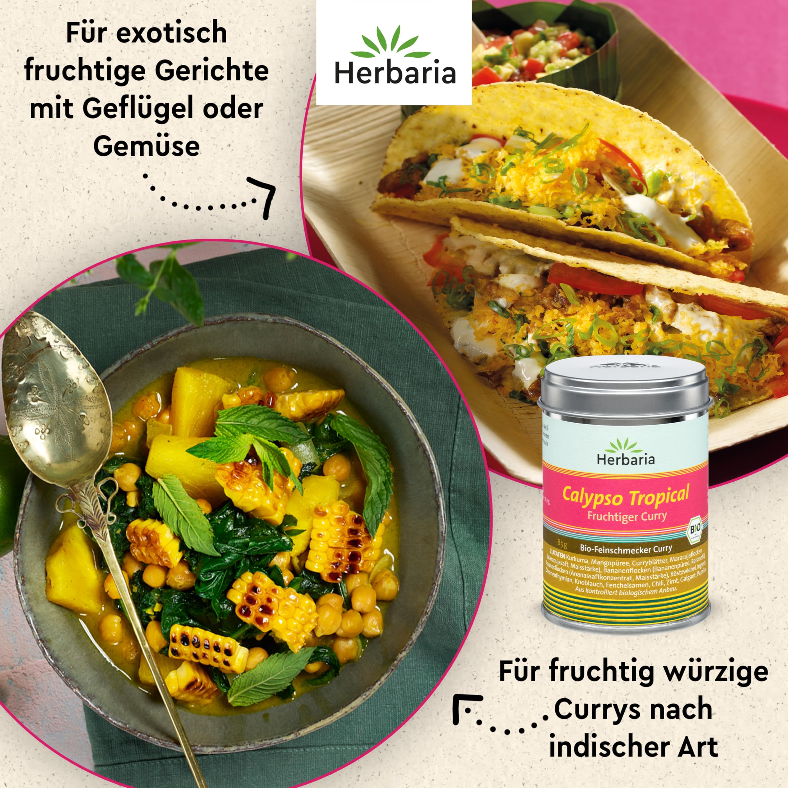 herbaria-calypso-tropical-curry-bio-85g-dose image 5