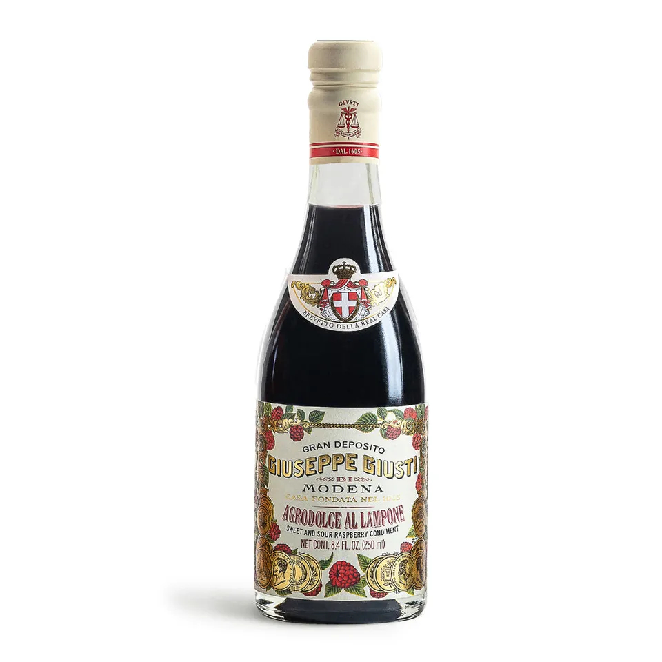 giuseppe-giusti-agrodolce-lampone-himbeer-balsamico-condiment image 1