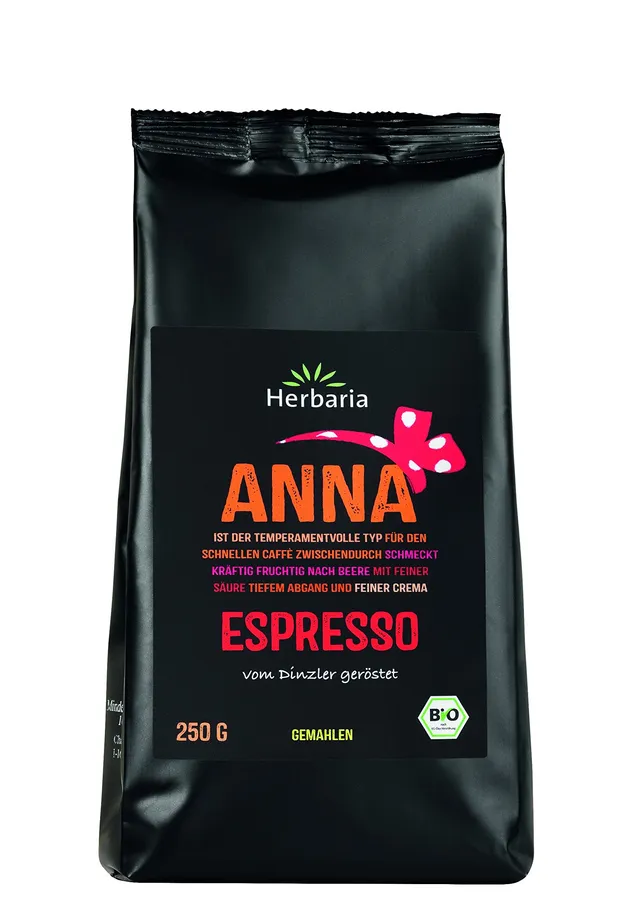 herbaria-anna-espresso-gemahlen-250-g-bio-kaffee-wenig-s-ure image 1