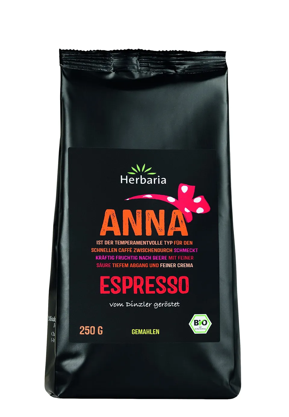 herbaria-anna-espresso-gemahlen-250-g-bio-kaffee-wenig-s-ure image 1