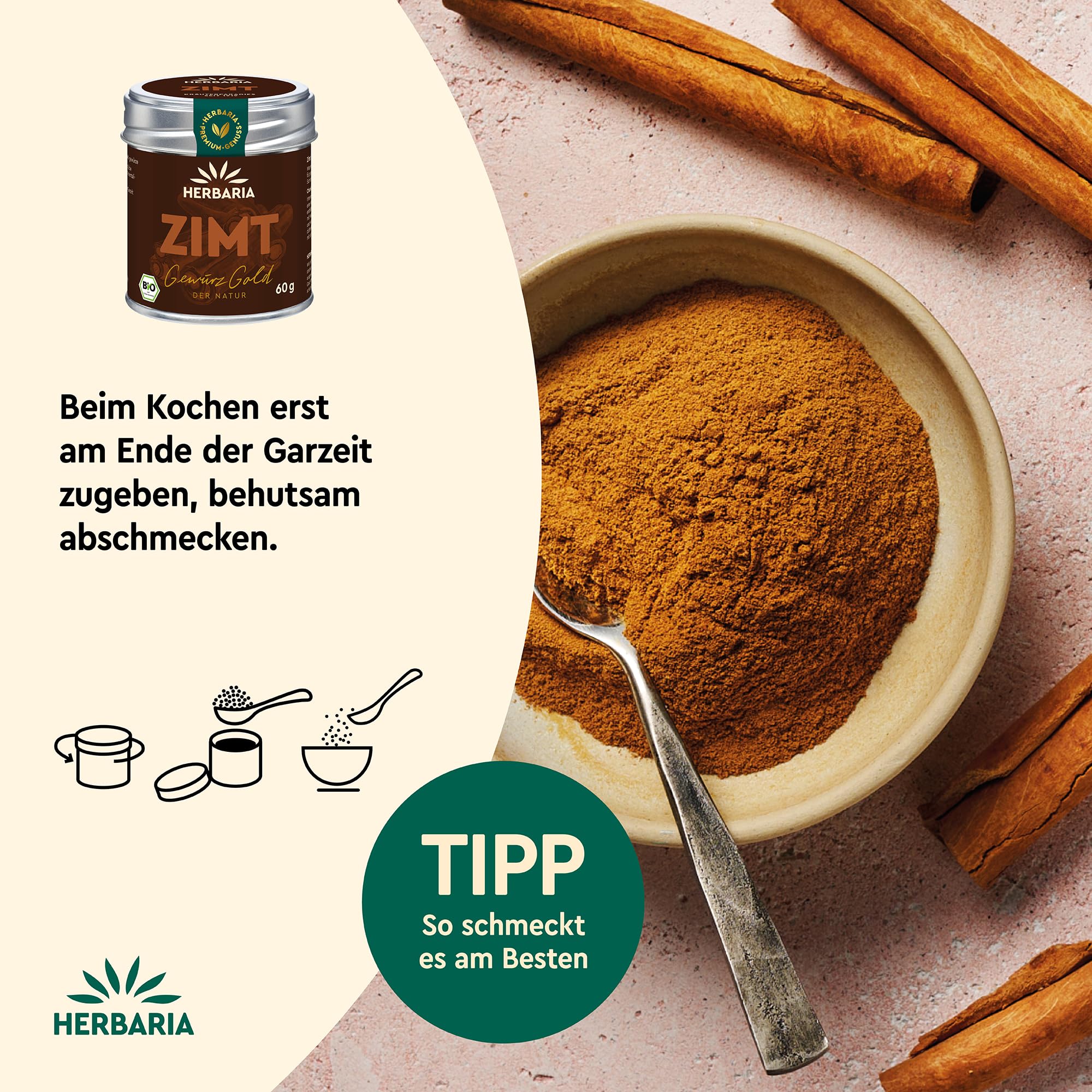 herbaria-einzelgew-rze-zimt-cassia-gemahlen-60g-bio image 3