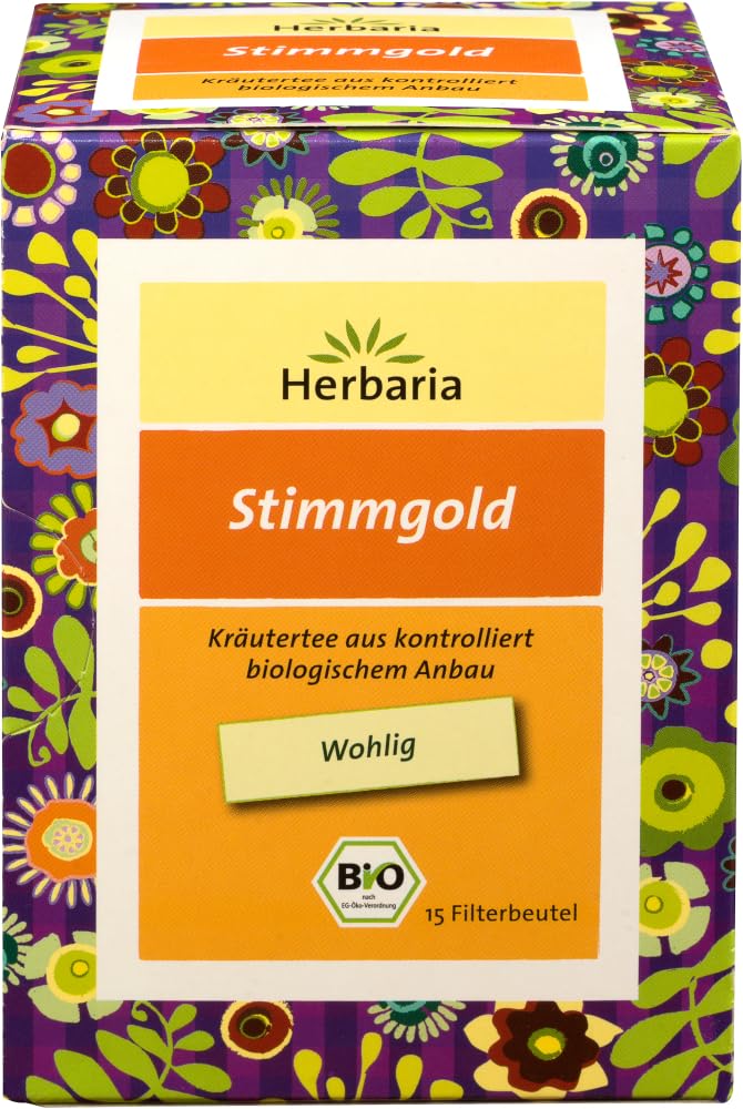 herbaria-stimmgold-bio-tee-thymian-salbei-15-beutel image 1