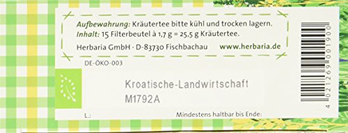 herbaria-kamillen-bio-tee-15-filterbeutel-wohlschmeckend image 6