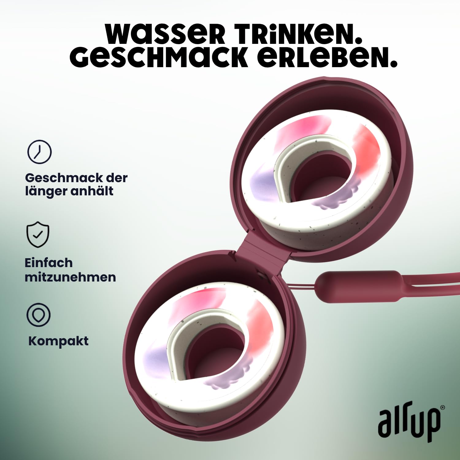 air-up-tumbler-starter-set-700ml-trinkflasche-white-spearmint image 6