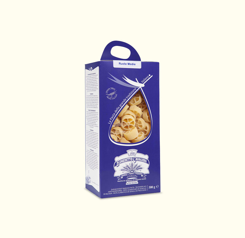 benedetto-cavalieri-ruote-medie-kurze-nudeln-hartweizen-bronze-500-g image 2