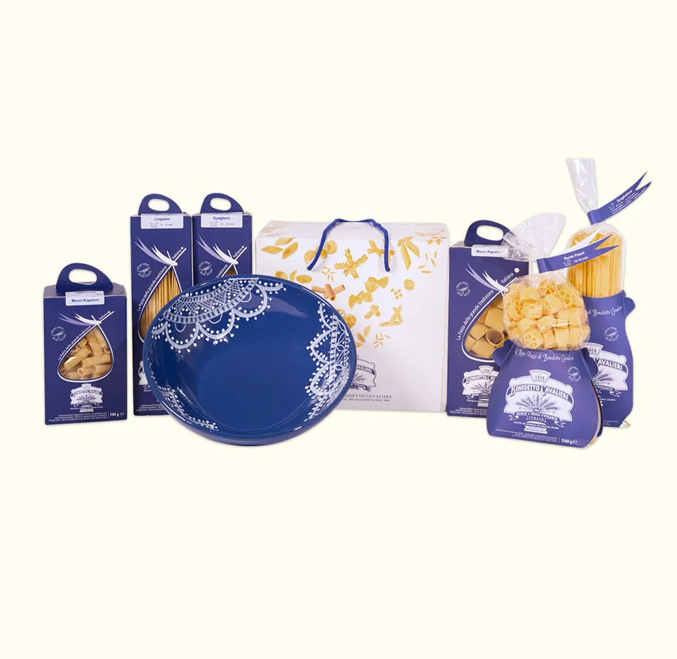 benedetto-cavalieri-box-regalo-pasta-3kg-mit-coppa-schale image 1