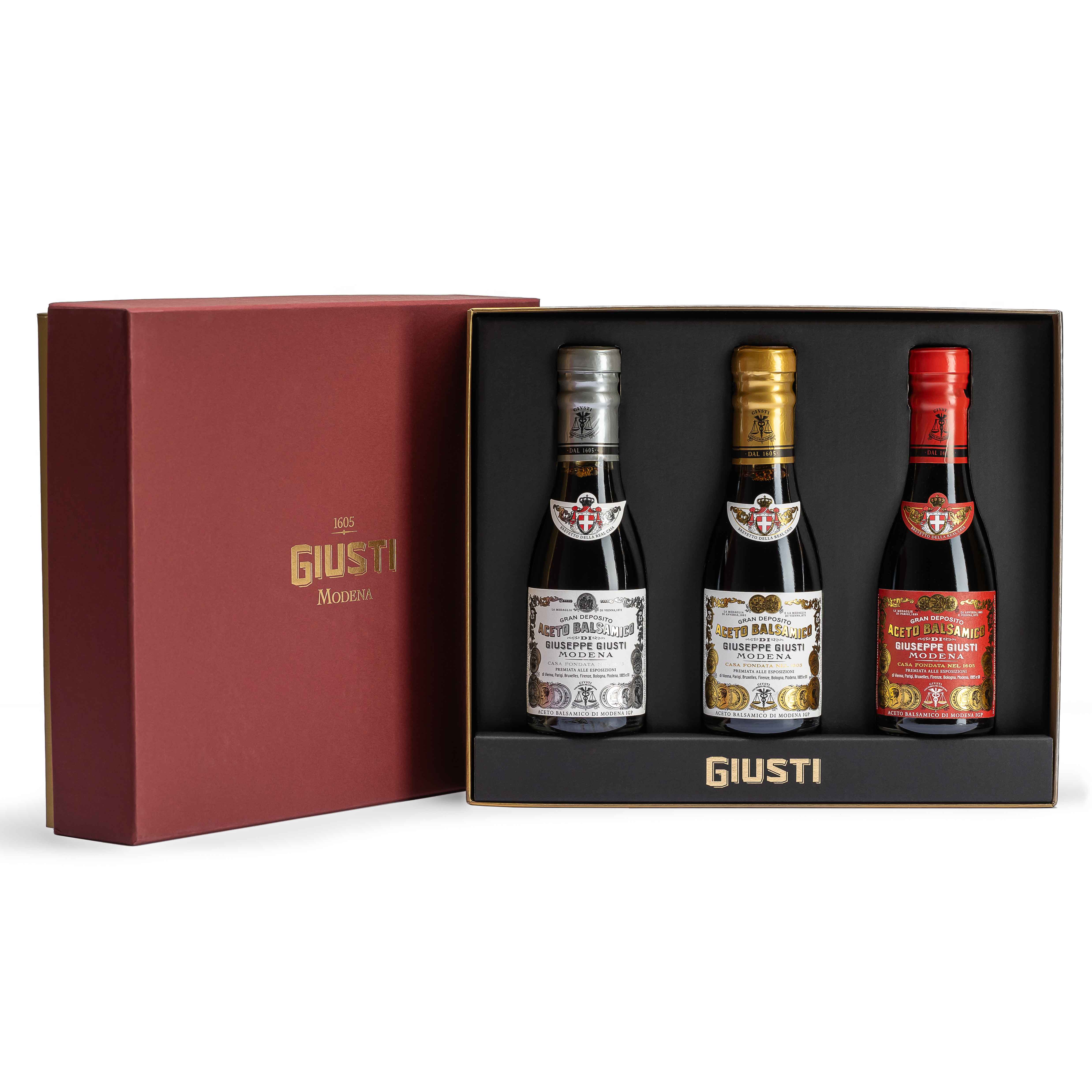 giuseppe-giusti-trio-1-silber-2-3-gold-balsamico-geschenkset-300-ml image 1