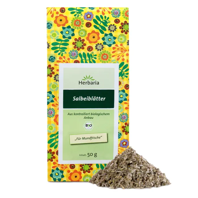 herbaria-tee-salbeibl-tter-kr-utertee-50-g-bio-lose image 1