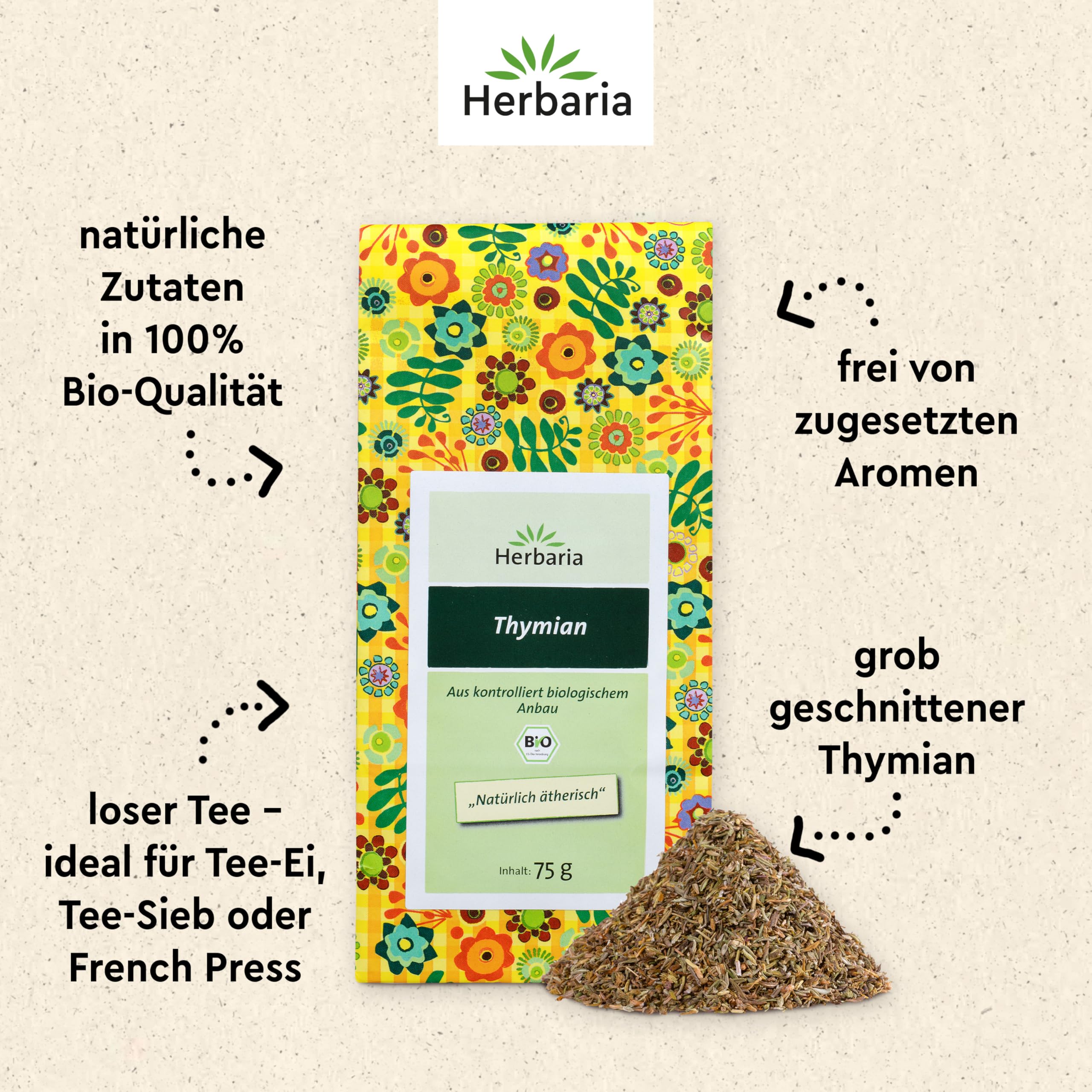 herbaria-thymian-tee-bio-75g-lose image 3