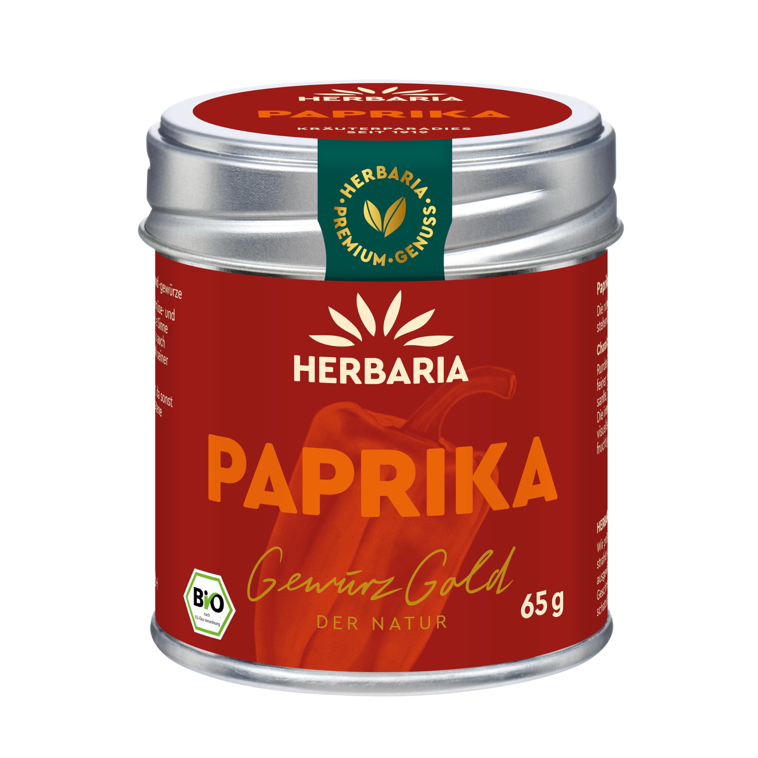 herbaria-einzelgew-rze-paprika-edels-gemahlen-65g-bio image 1
