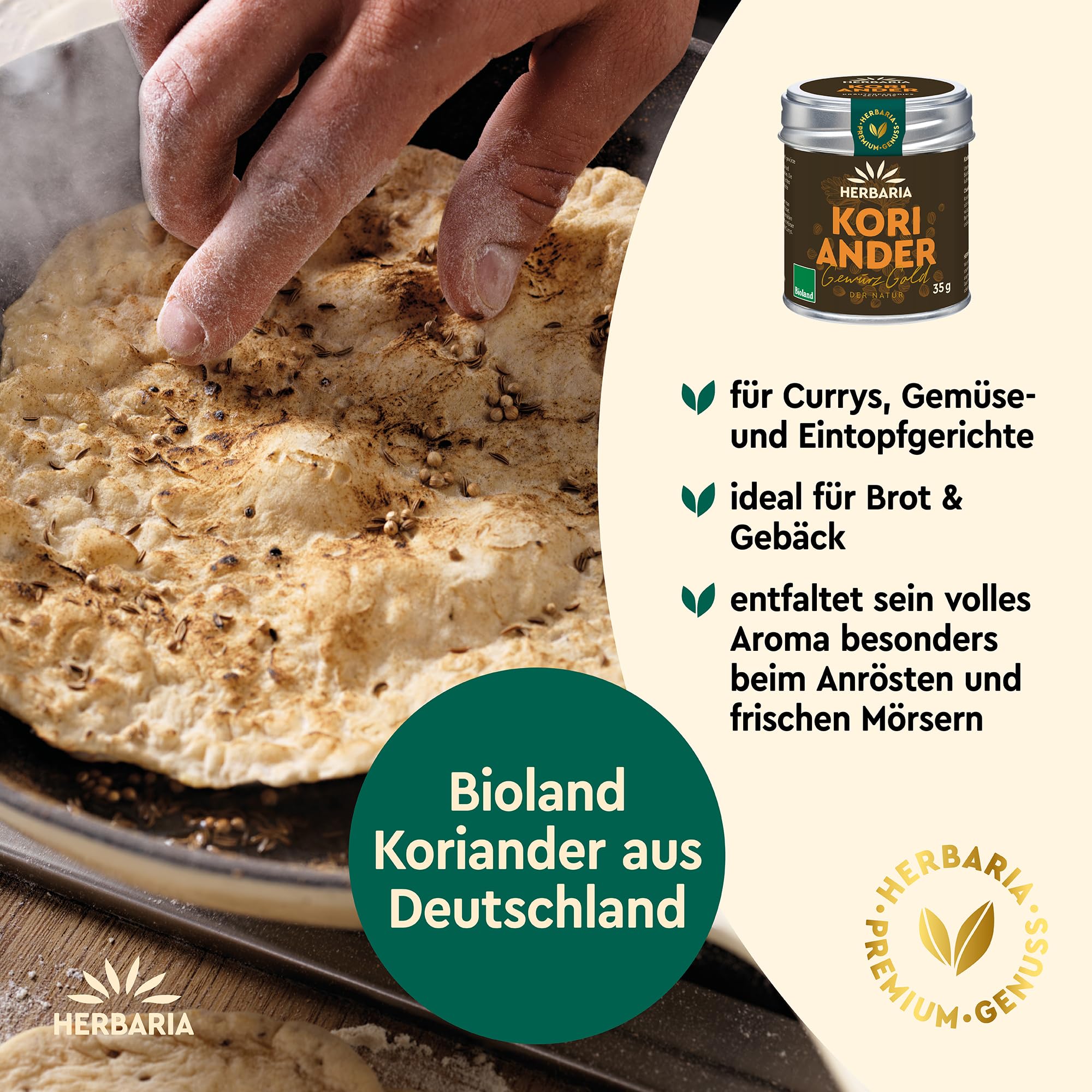 herbaria-einzelgew-rze-koriander-ganz-35g-bio-samen image 2