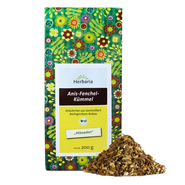 herbaria-anis-fenchel-k-mmel-tee-bio-kr-utertee-lose-200-g-mild image 1