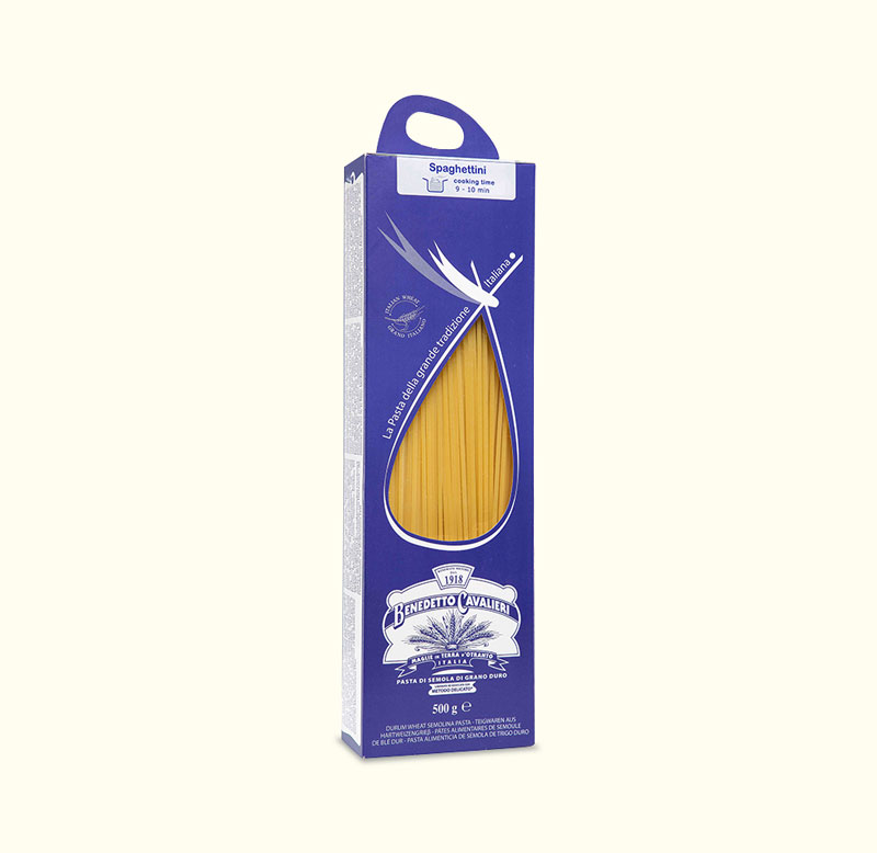benedetto-cavalieri-spaghettini-lange-nudeln-hartweizen-d-nn-500-g image 2