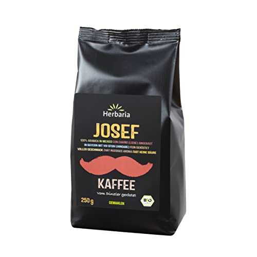 herbaria-josef-kaffee-gemahlen-bio-arabica-6x250g-nussig image 6