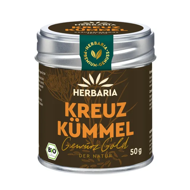 herbaria-bio-kreuzk-mmel-ganze-samen-50g-dose image 1