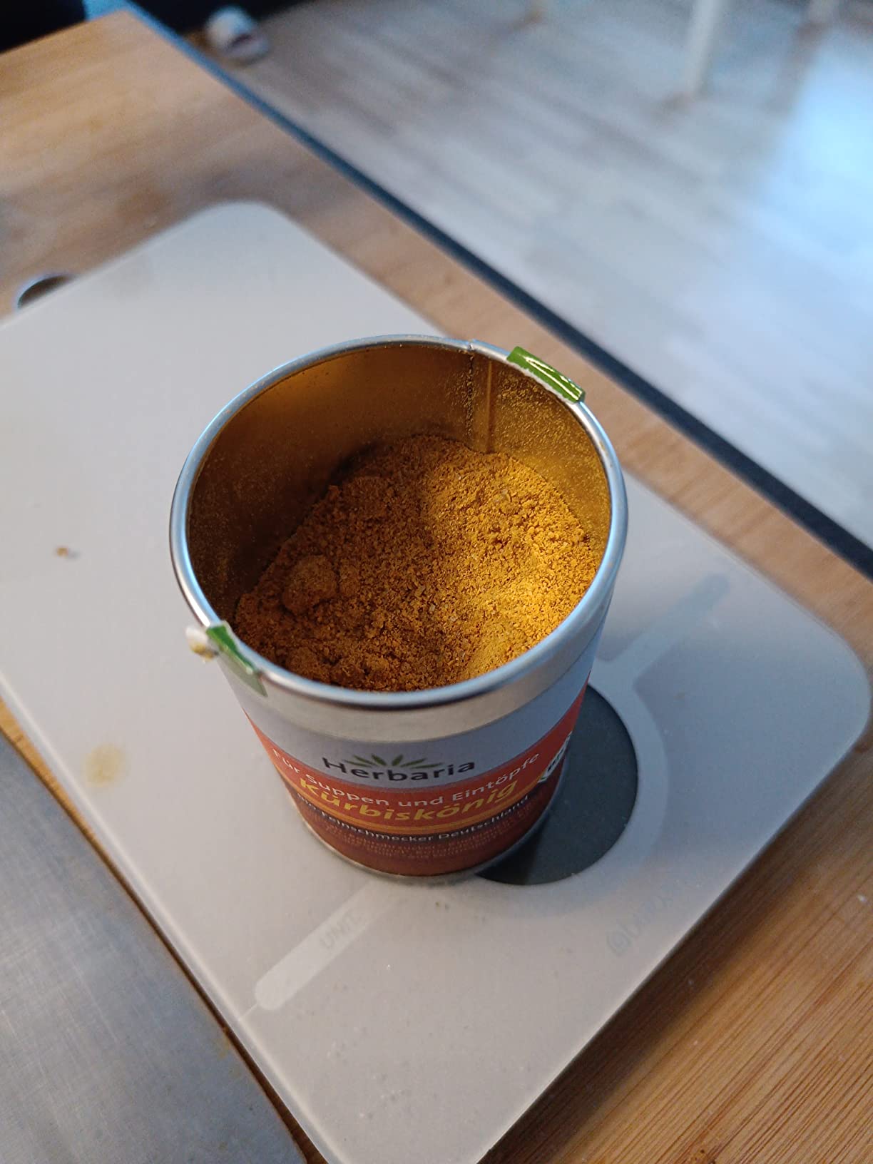 Volle Kürbissuppe