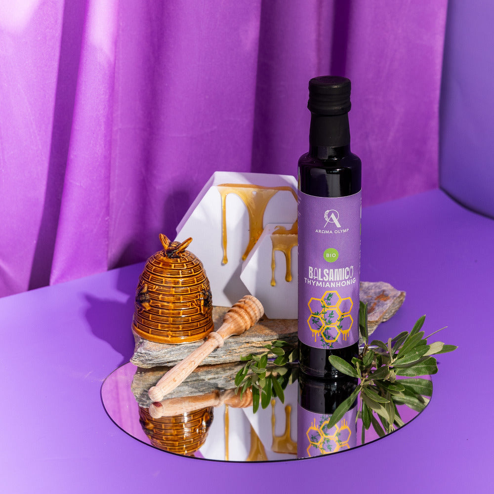 aroma-olymp-bio-balsamessige-balsamico-thymianhonig-250-ml image 2