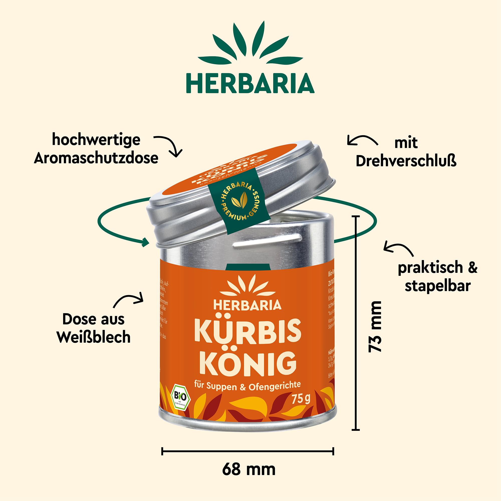 herbaria-k-rbisk-nig-bio-k-rbisgew-rz-75g-pumpkin-spice image 5