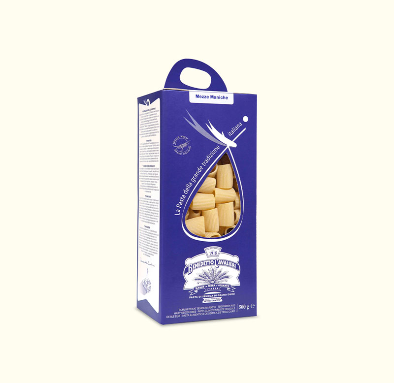 benedetto-cavalieri-mezze-maniche-pasta-500-g-kurze-r-hrennudeln-geriffelt image 2