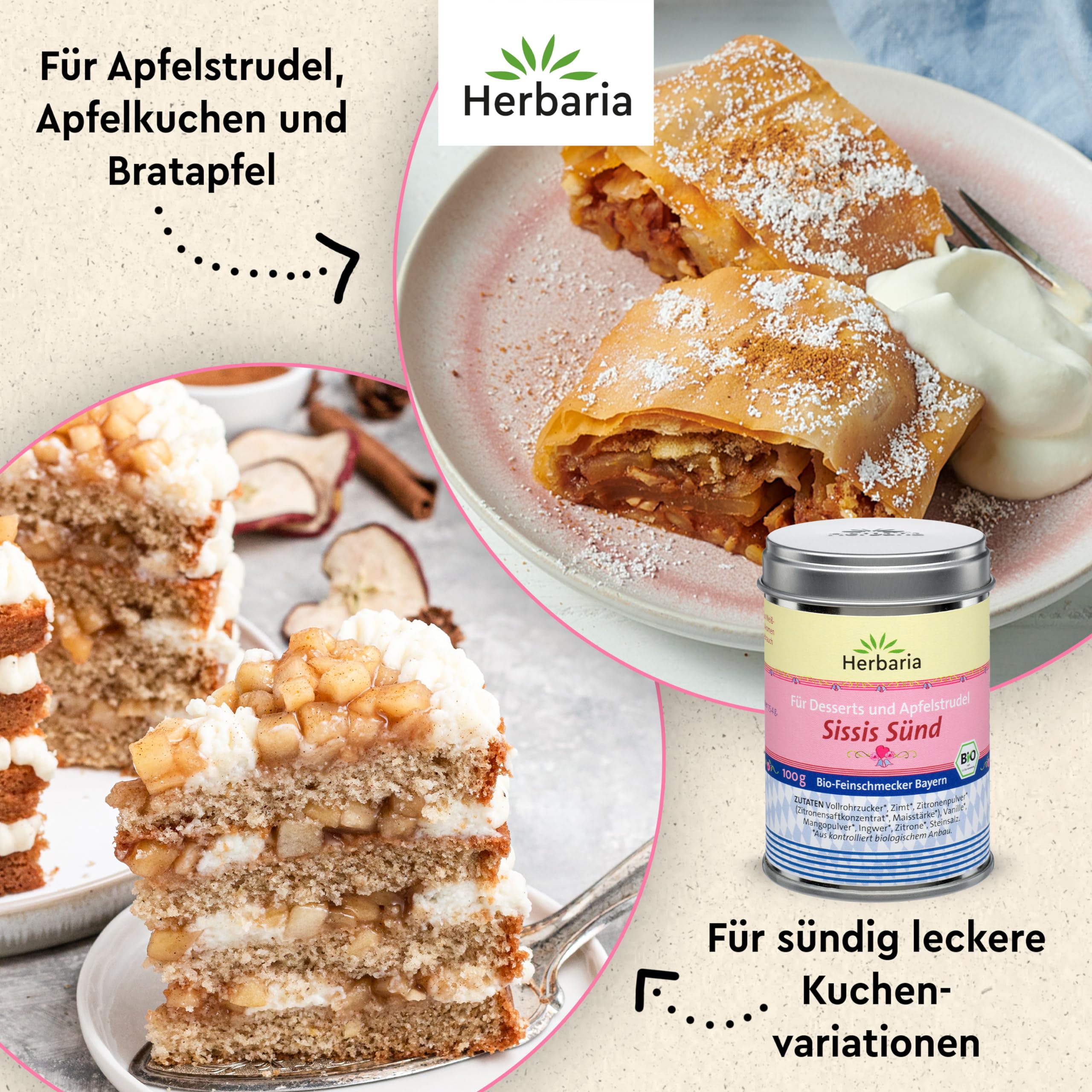 herbaria-sissis-s-nd-bio-apfelstrudelgew-rz-100-g-dose image 3