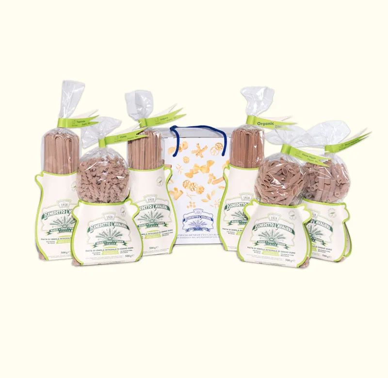 benedetto-cavalieri-bio-vollkorn-pasta-geschenkbox-3-kg image 1