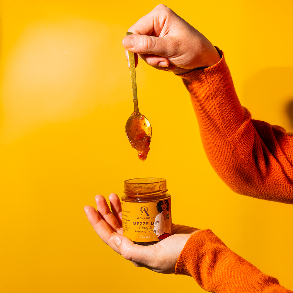 aroma-olymp-honey-garlic-chutney-bio-dip-180g-glas image 3