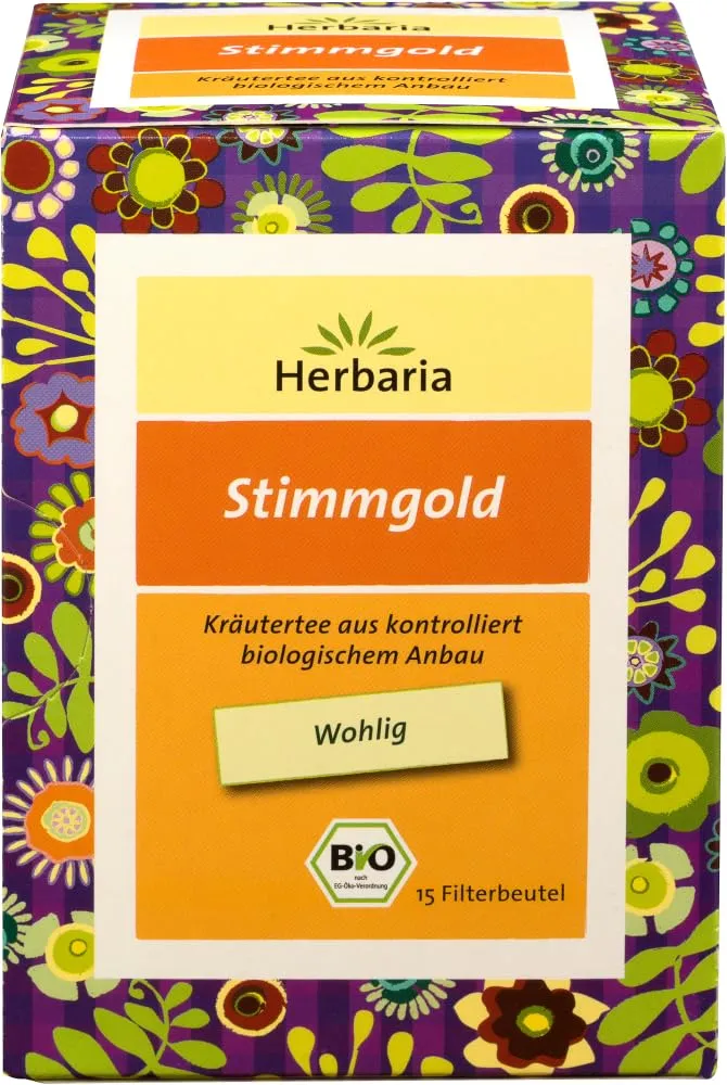 herbaria-stimmgold-bio-tee-thymian-salbei-15-beutel image 1