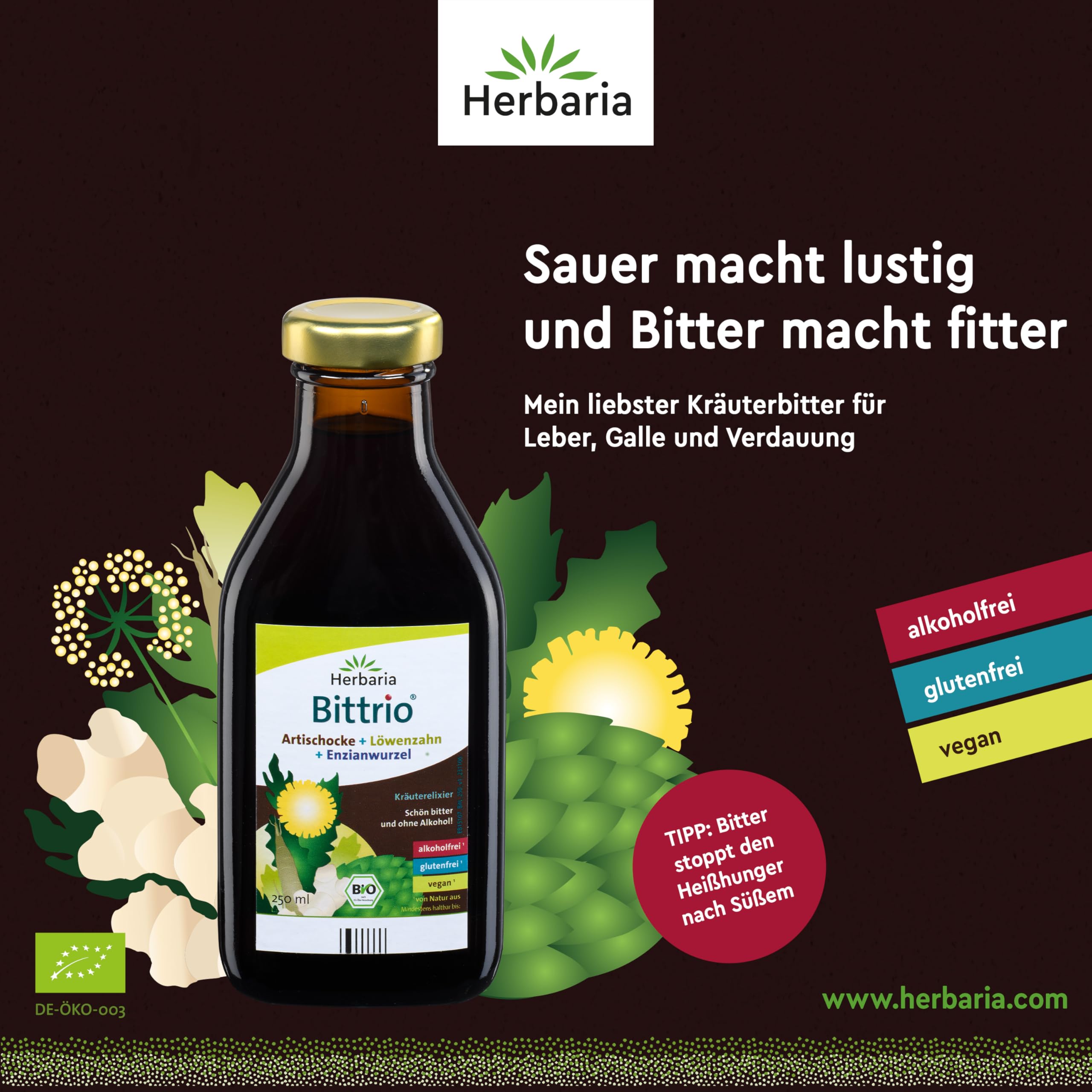 herbaria-bittrio-bio-kr-uterbitter-elixier-250-ml-alkoholfrei image 5