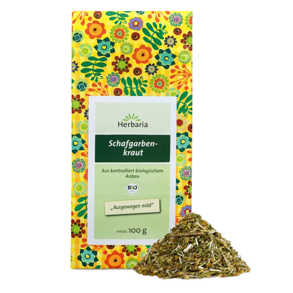 herbaria-schafgarbenkraut-bio-kr-utertee-100g-lose image 1