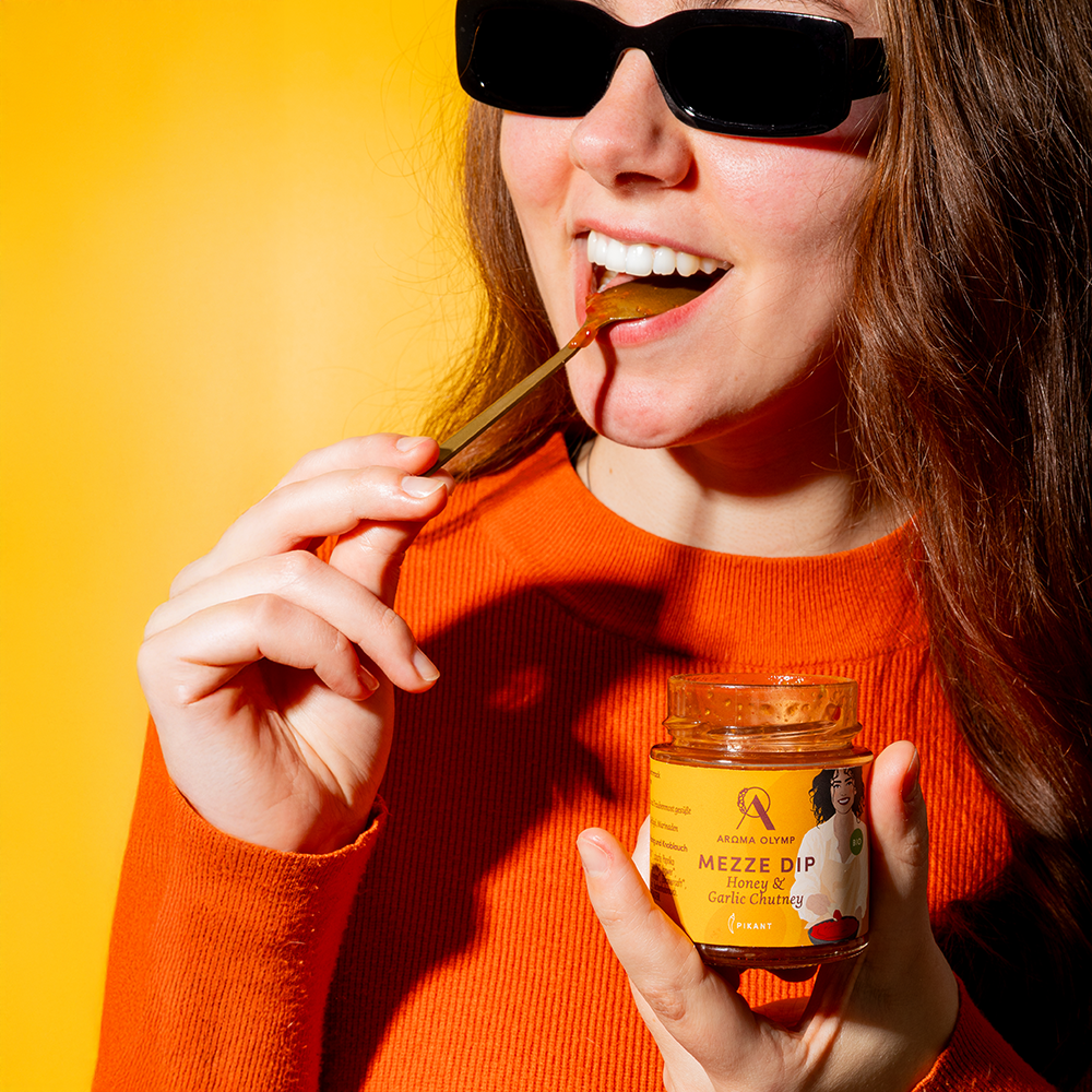 aroma-olymp-honey-garlic-chutney-bio-dip-180g-glas image 4