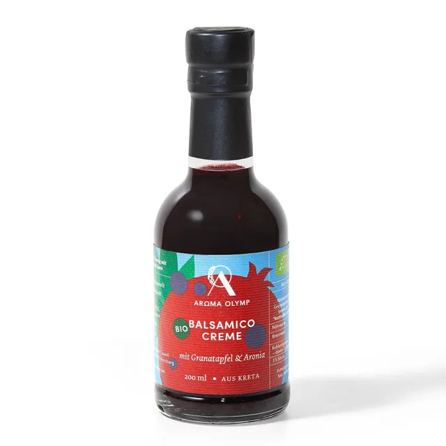 aroma-olymp-bio-balsamico-creme-granatapfel-aronia-200-ml image 1